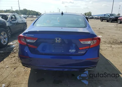 2022 Honda Accord Sport from USA, damaged, VIN 1HGCV1F39NA124681